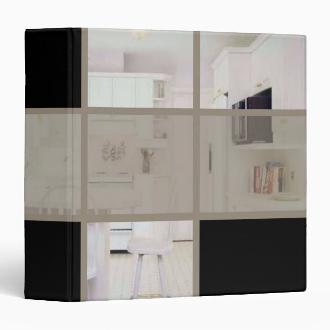 Modern Kitchen Avery Binder (Front/Spine)
