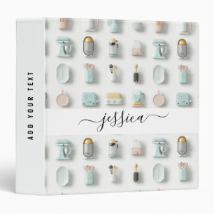 Modern kitchen icons pattern script name binder