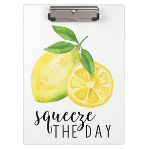 MODERN KITCHEN LEMON PUN CLIPBOARD