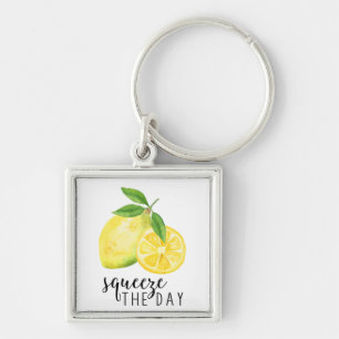 MODERN KITCHEN LEMON PUN KEYCHAIN