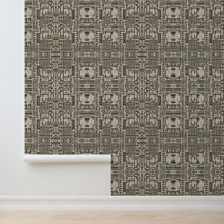 Modern Labyrinth Luxury Wallpaper