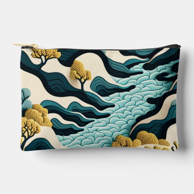 Modern Landscape Accessory Pouch (Front)