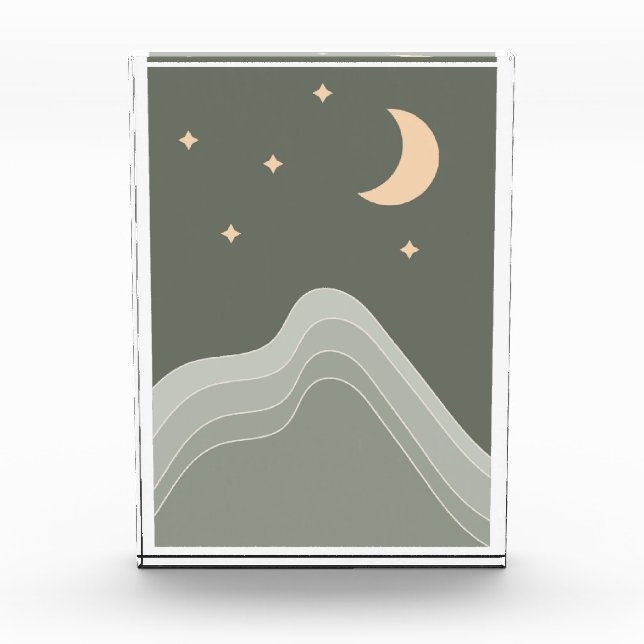 Modern landscape photo block (Front)
