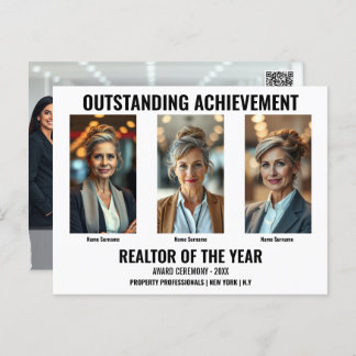 Modern Landscape Photo Postcard Editable Template