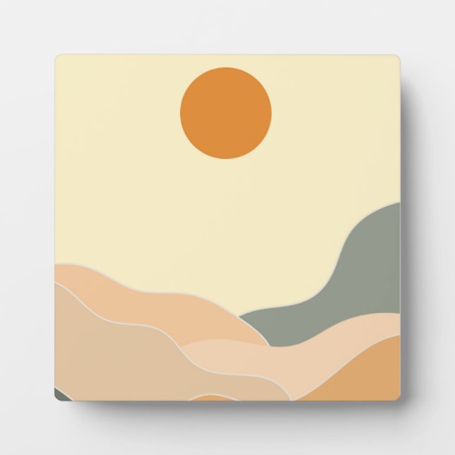 Modern landscape plaque (Front)