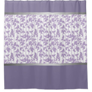 Modern Lavender Floral Abstract 