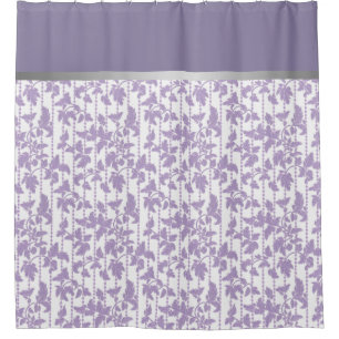 Modern Lavender Floral Abstract 