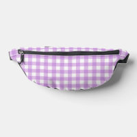 Modern Lavender Lilac Gingham