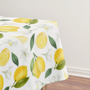 Modern Lemon Pattern Tablecloth