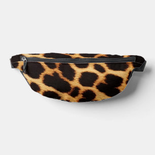Modern Leopard Cat Animal Print Collection Fanny Pack