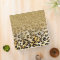  Modern Leopard Pattern Gold Glitter Ombre