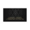 Modern Leopard Print Gold Kiss Beauty Salon SPA