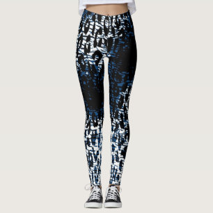 Modern Leopard Skin Pattern #34 Leggings
