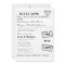 Modern Library Card Wedding Invitation