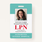Modern Licensed Practical Nurse Photo ID