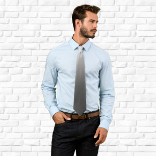 Modern Light to Dark Grey Monotone Gradient Tie