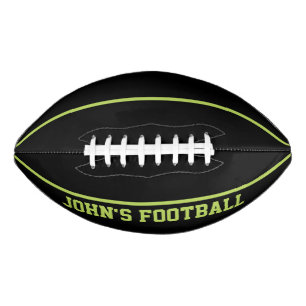 Modern LimePersonalized Kid's  Football