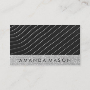 Modern Line Art   Interior Design   Photography Business Card
