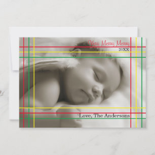 Modern Lines - Christmas Card