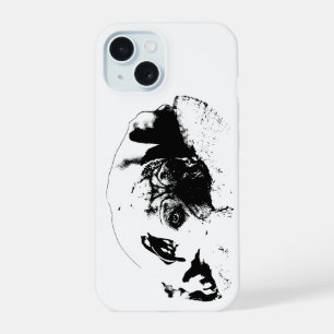 Modern Lines, Loyal Guard iPhone 15 Case