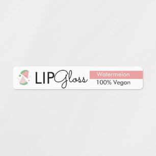 Modern Lip Gloss Watermelon Branding Packaging