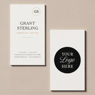 Modern Logo Elegant Minimalist Professional Business Card