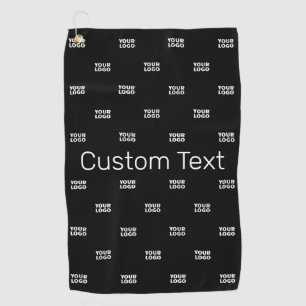 Modern Logo or Design Pattern with Any Image  Golf Towel