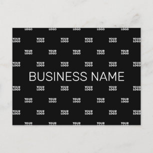 Modern Logo or Design Pattern with Any Image  Postcard