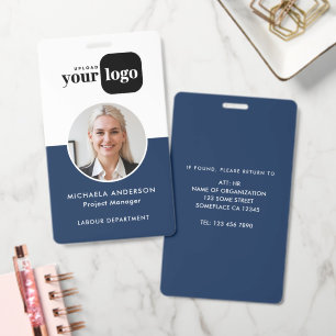 Modern Logo Photo Badge