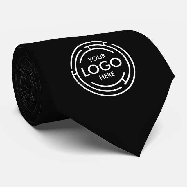 Modern Logo  Tie (Rolled)