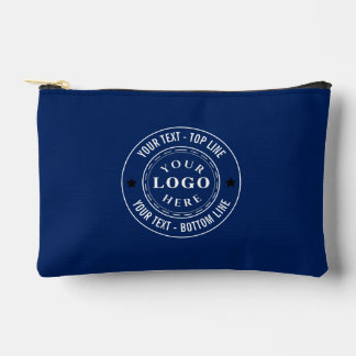 Modern Logo with Custom Text Pouch for Work or Tra