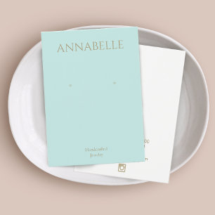 Modern Lotus Flower Mandalal Yoga Teacher Square Business Card