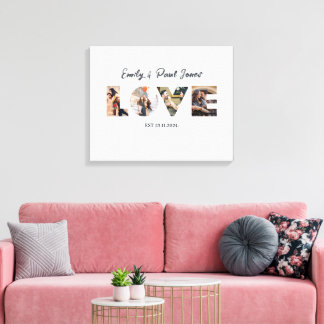 Modern LOVE  Canvas Print