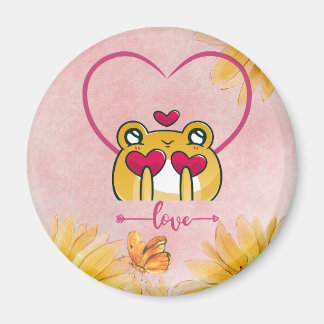 Modern Love Froggy Magnet for express your love