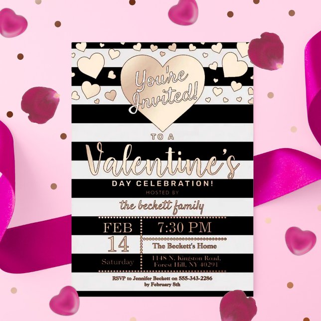 Modern Love Hearts Valentine's Day Party Real (Creator Uploaded)