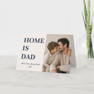Modern Love is Dad Photo Card - Father's day