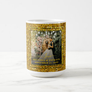 Modern LOVE Photo Collage Valentine's Day Coffee Mug