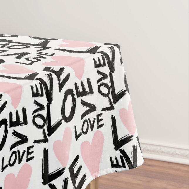 Modern Love Tablecloth (In Situ)