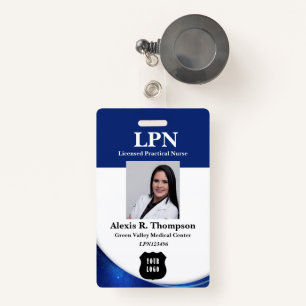 Modern LPN Badge