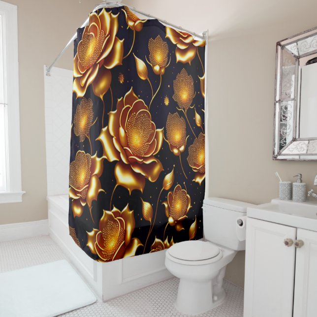 Modern Luxury Big Gold Rose Collection (In Situ)