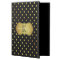 Modern Luxury Black Gold Glitter Dots Pattern
