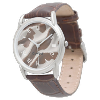 Modern Luxury Elegant Faux Cow Leather Collection Watch