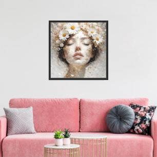 Modern Luxury Feminine Portrait Wall Art