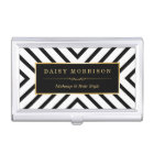 Modern Luxury Gold Black White Stripes Pattern