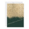 Modern Luxury Gold Green Glitter Confetti Wedding