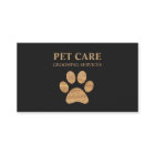 Modern Luxury Golden Paw Pet Grooming Service