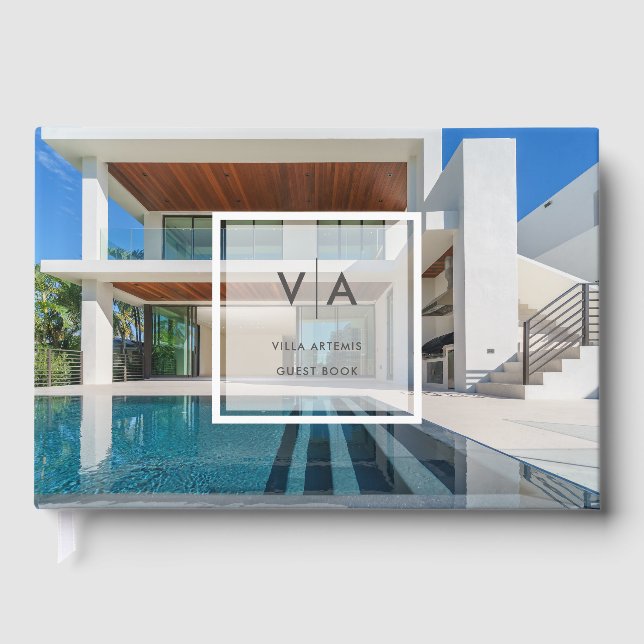 Modern Luxury Vacation Rental Guest Comments   Book (Front)