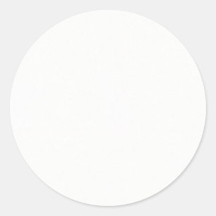Modern Luxury Wedding Personalization Classic Round Sticker