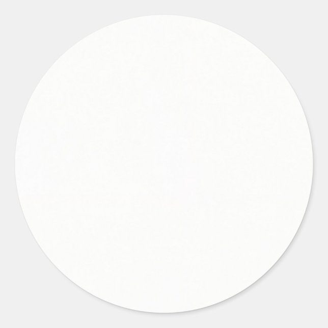 Modern Luxury Wedding Personalization Classic Round Sticker (Front)