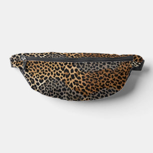 Modern Luxury White Leopard Elegant Collection Fanny Pack